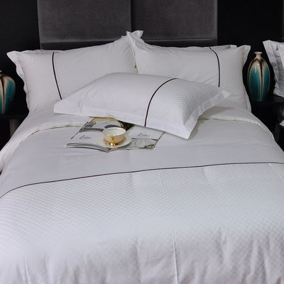 Lenzuola da letto per hotel in cotone al 100% con 300c di filati e riempimento a Goose Down