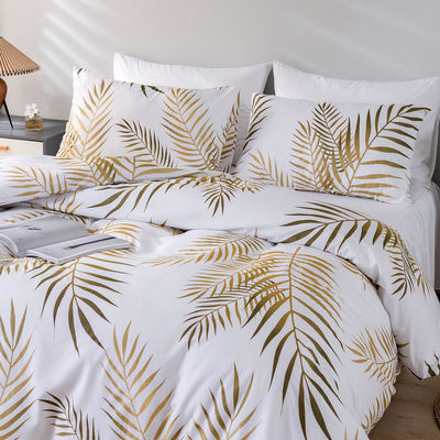 Set di biancheria da letto stampata in 3 pezzi per King Size Set di copertura per coperte da letto e lenzuola da letto da designer