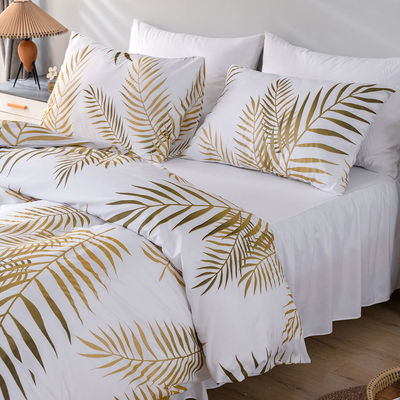 Set di biancheria da letto stampata in 3 pezzi per King Size Set di copertura per coperte da letto e lenzuola da letto da designer