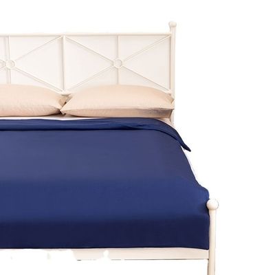 Strutture personalizzate di lenzuola da letto super morbide cuscinetto copertura di copriletto di cotone
