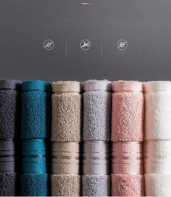 Rectangle Organic Plain Designer lenzuola egiziana Extra Large Towels Set con logo