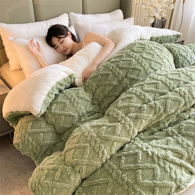 Copriletto per coperte tessili per la casa per tutte le stagioni con copriletto caldo e caldo