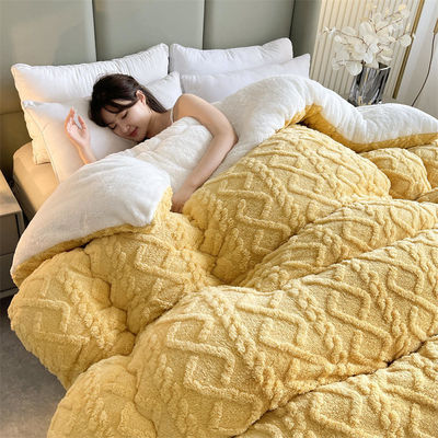Copriletto per coperte tessili per la casa per tutte le stagioni con copriletto caldo e caldo