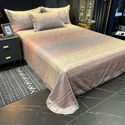 1 copertura 1 lenzuolo piatto / lenzuolo da letto 2 cuscino rosa cotone egiziano Set di biancheria da letto per bambino a casa