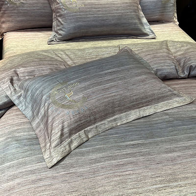 1 copertura 1 lenzuolo piatto / lenzuolo da letto 2 cuscino rosa cotone egiziano Set di biancheria da letto per bambino a casa