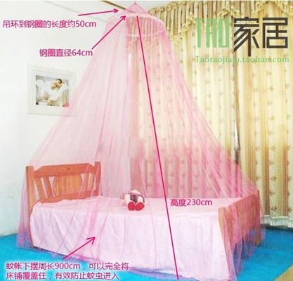 Stagione estiva Doppio ingresso Emf Protezione Hf Lf Faraday King Size Letto Tenda zanzariera