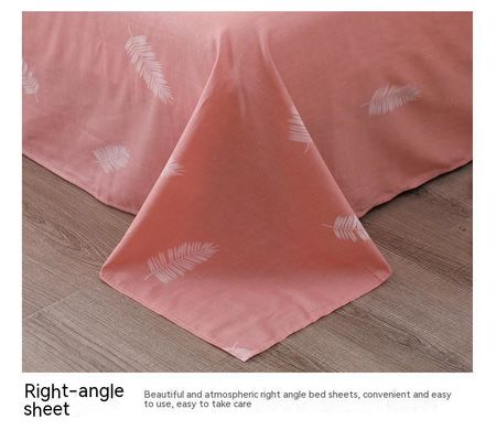Colore personalizzato di lusso lenzuola letto copertura letto per 4pcs quantità cotone set di biancheria da letto