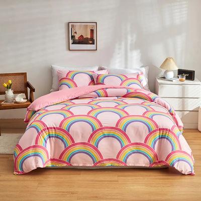 Set di biancheria da letto bianca per bambini ragazzi ragazze gemelli 2 PC Glow in The Dark Duvet Cover