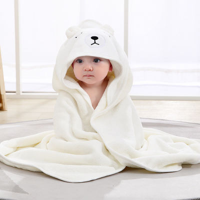 Colori Neonato animale Bambino con cappuccio asciugamano da bagno semplice con materiali e stampa digitale