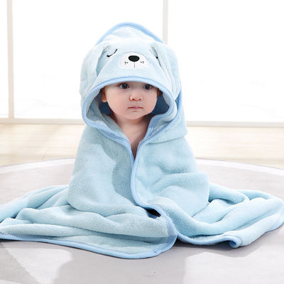 Colori Neonato animale Bambino con cappuccio asciugamano da bagno semplice con materiali e stampa digitale